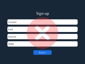 Screenshot illustrating: No sign-ups, no tracking — just privacy.
